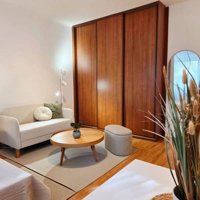 Vermietung einer gemütlichen Wohnung, 42 m², Stadtteil Nivy, Bratislava, Slowakei